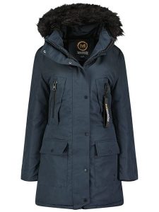 Maison Montaigne Parka "Cormai" w kolorze granatowym rozmiar: M. Niebieskie płaszcze Maison Montaigne, m, bez wzorów, bez kaptura. Za 408,49 zł.