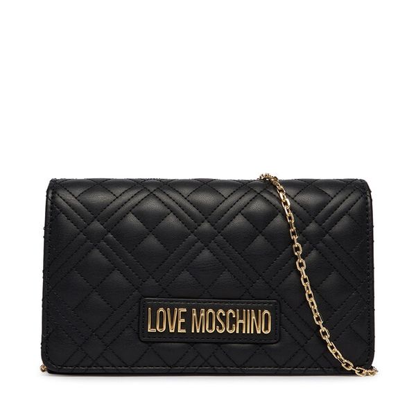 Torebka LOVE MOSCHINO. Czarne torebki klasyczne LOVE MOSCHINO, bez wzorów, bez dodatków. Za 399,99 zł.