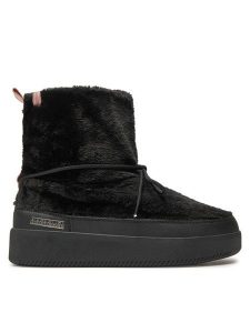 Napapijri Śniegowce NP0A4IKI Czarny. Czarne buty zimowe Napapijri, z materiału, bez obcasa, bez zapięcia. Za 309,99 zł.