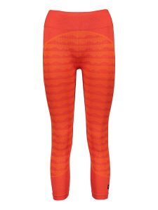 Adidas Legginsy sportowe "MMK Aknit" w kolorze czerwonym rozmiar: S. Czerwone legginsy ADIDAS, bez wzorów, z materiału. Za 127,35 zł.