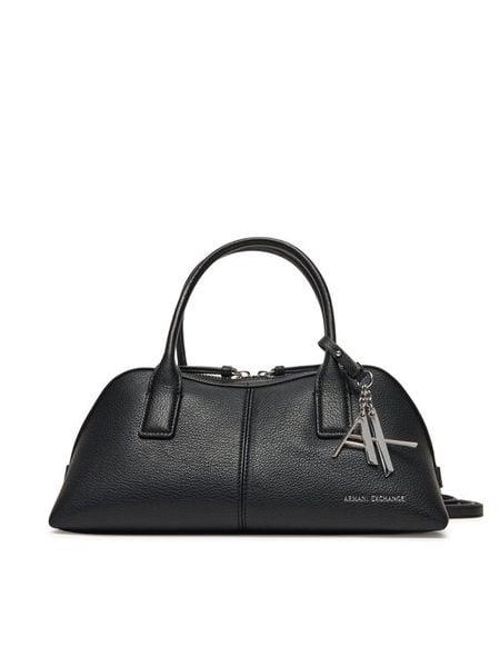 Armani Exchange Torebka Spalla XW001572 AF17127 Czarny. Czarne torebki klasyczne Armani Exchange, bez wzorów, ze skóry, bez dodatków. Za 619,99 zł.