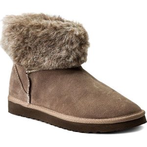 Buty INBLU - EY70C161 Beżowy Ciemny. Botki marki Inblu. Za 179,99 zł.