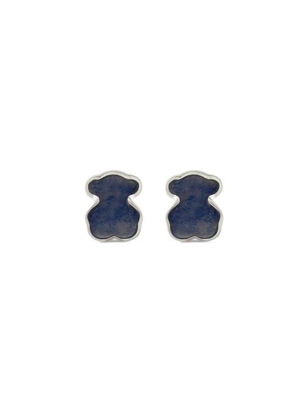 TOUS Kolczyki Icon Color 1000148100 Granatowy. Niebieskie kolczyki Tous, srebrne. Za 379,99 zł.