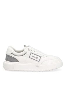 Liu Jo Sneakersy "Ariel" w kolorze białym rozmiar: 39. Białe trampki Liu Jo, bez wzorów, z materiału, bez zapięcia. Za 233,33 zł.