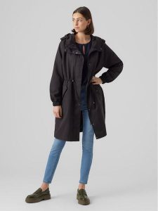 Vero Moda Parka Pernille Alison 10282329 Czarny Regular Fit. Czarne kurtki Vero Moda, xs, bez wzorów, z syntetyku, bez kaptura. Za 149,99 zł.