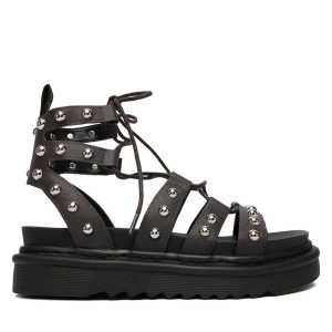 Sandały REPLAY. Szare sandały Replay, bez wzorów, bez obcasa, na płaskiej podeszwie, bez zapięcia. Za 439,99 zł.