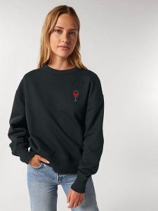 WOOOP Bluza w kolorze czarnym rozmiar: M. Czarne bluzy Wooop, m, bez wzorów, bez kaptura. Za 130,35 zł.