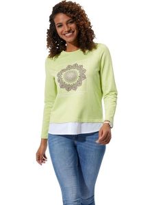 WITT WEIDEN Bluza w kolorze jasnozielonym rozmiar: 50. Zielone bluzy WITT WEIDEN, bez wzorów, bez kaptura. Za 60,99 zł.