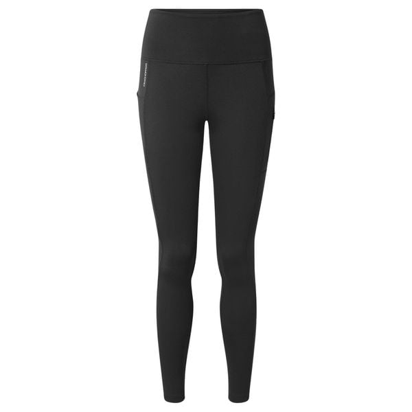 Damskie legginsy termiczne Craghoppers Kiwi Pro. Czarne legginsy Craghoppers, bez wzorów. Za 399,10 zł.