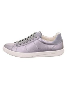 Legero Skórzane sneakersy "Silence" w kolorze srebrnym rozmiar: 40. Szare trampki Legero, bez wzorów, bez zapięcia. Za 254,74 zł.