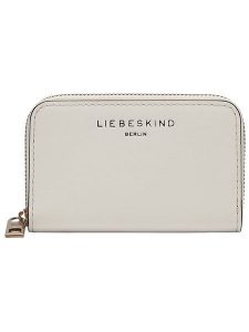 Liebeskind Berlin Skórzany portfel "Jo" w kolorze białym - 11,5 x 8 x 2 cm rozmiar: onesize. Białe portfele Liebeskind Berlin, bez wzorów, z materiału. Za 149,66 zł.