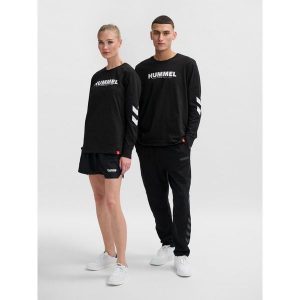 Bluza Hummel hmlLEGACY. Czarne bluzy Hummel, l, bez wzorów, bez kaptura. Za 177,50 zł.