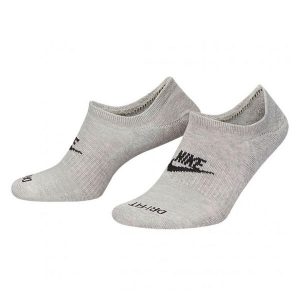 Skarpety Unisex Adult Plus Cushioned Everyday (zestaw 3 Sztuk). Szare skarpetki Nike, bez wzorów. Za 114,99 zł.