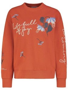 Sublevel Bluza w kolorze czerwonobrązowym rozmiar: XL. Brązowe bluzy Sublevel, xl, bez wzorów, bez kaptura. Za 148,61 zł.