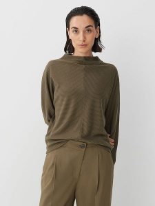 Someday Sweter w kolorze khaki rozmiar: 36. Brązowe swetry oversize someday., bez wzorów, bez ramiączek. Za 100,99 zł.