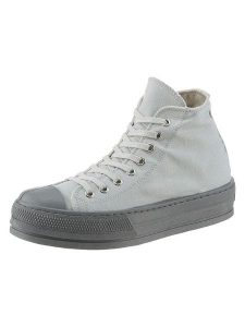Heine Sneakersy w kolorze szarym rozmiar: 40. Szare trampki Heine, bez wzorów, za kostkę, bez zapięcia. Za 65,95 zł.