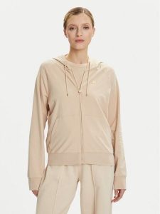 EA7 Emporio Armani Bluza 7W000458 AF13135 U1046 Beżowy Regular Fit. Brązowe bluzy EA7 Emporio Armani, m, bez wzorów, z bawełny, bez kaptura. Za 379,99 zł.