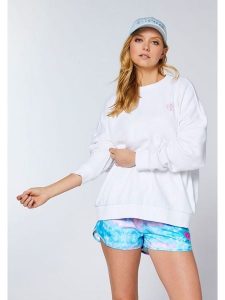 Chiemsee Bluza w kolorze białym rozmiar: XL. Białe bluzy Chiemsee, xl, bez wzorów, bez kaptura. Za 99,45 zł.