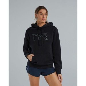 Bluza TYR UNISEX HOODIE. Czarne bluzy TYR, bez wzorów, bez kaptura. Za 349,98 zł.