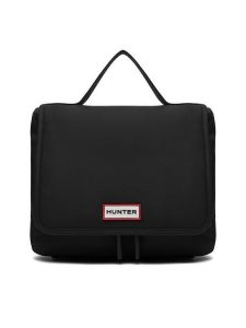 Hunter Kosmetyczka CWBEO-HTR-U1-001-SS26 Czarny. Czarne torebki klasyczne Hunter, bez wzorów, z syntetyku, bez dodatków. Za 79,99 zł.