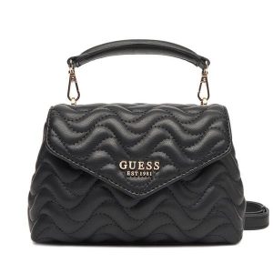 Torebka Guess. Czarne torebki klasyczne Guess, z aplikacjami, bez dodatków. Za 409,99 zł.