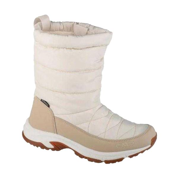 Buty Śniegowe Damskie Yakka. Białe buty zimowe CMP, bez obcasa, bez zapięcia. Za 444,99 zł.