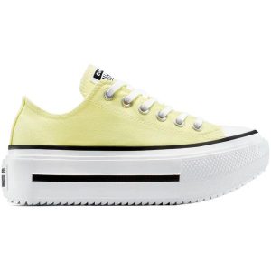 Adidasy Converse Ct As Lift Double Stack, Dla obu płci. Żółte buty sportowe Converse, bez wzorów, z tkaniny, bez zapięcia. Za 398,95 zł.