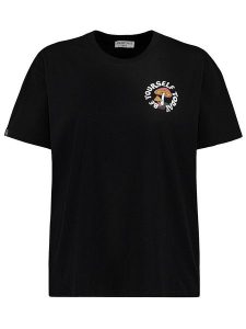 Eight2Nine Koszulka w kolorze czarnym rozmiar: S. Czarne bluzki Eight2Nine, s, bez wzorów, z bawełny, bez kołnierzyka, bez ramiączek. Za 50,95 zł.