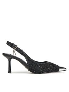 Steve Madden Szpilki Vixyn SM11003536 Czarny. Czarne szpilki Steve Madden, bez wzorów, z materiału, bez obcasa. Za 349,99 zł.