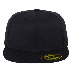 Czapka Z Daszkiem Premium 210. Niebieskie czapki FLEXFIT, bez wzorów. Za 88,99 zł.