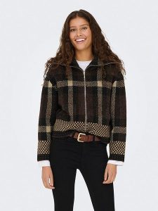 JDY Kardigan "Phoenix" w kolorze brązowo-beżowym rozmiar: M. Brązowe kardigany JDY. Za 177,32 zł.