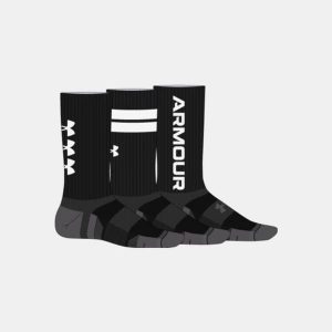 Skarpety sportowe Under Armour Performance Tech długie (3-PAK). Czarne skarpetki Under Armour, bez wzorów. Za 65,04 zł.