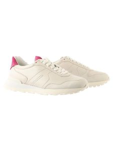 Högl Skórzane sneakersy "Tony" w kolorze kremowym rozmiar: 39. Brązowe trampki HÖGL, bez wzorów, bez zapięcia. Za 377,74 zł.