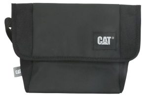 Torba sportowa unisex Caterpillar Detroit Courier Bag pojemność 3 L. Czarne torby podróżne i sportowe Caterpillar, bez wzorów, z materiału. Za 89,99 zł.