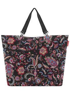 Reisenthel Shopper bag "XL" w kolorze czarnym ze wzorem - 68 x 45,5 x 20 cm rozmiar: onesize. Czarne shopper bag Reisenthel, bez wzorów, z materiału, na ramię, bez dodatków. Za 106,95 zł.