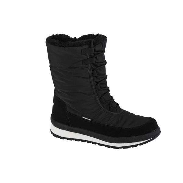 Buty turystyczne zimowe śniegowce damskie, CMP Harma Wmn Snow Boot. Czarne buty trekkingowe CMP, bez zapięcia. W wyprzedaży za 314,99 zł.