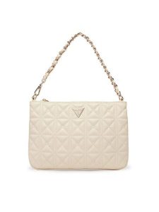 Guess Torebka PW7568 P6274 Beżowy jasny. Brązowe torebki klasyczne Guess, z aplikacjami, ze skóry, bez dodatków. Za 269,99 zł.