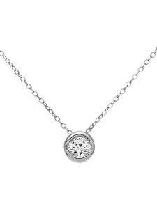 Diamant Exquis Złoty naszyjnik z diamentową zawieszką - dł. 46 cm rozmiar: onesize. Szare naszyjniki Diamant Exquis, z diamentem, złote. Za 1 609,99 zł.