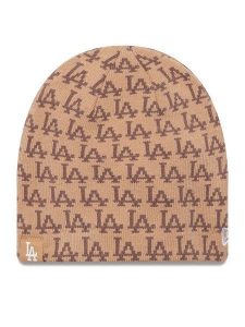 New Era Czapka Jacquard Skull Bean 60565440 Beżowy. Brązowe czapki New Era, bez wzorów, z materiału. Za 109,99 zł.