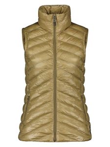 DOLOMITE Kamizelka pikowana "Gard" w kolorze khaki rozmiar: XL. Brązowe kamizelki Dolomite, s, bez wzorów, z poliamidu, bez kołnierzyka, bez ramiączek, bez kaptura. Za 216,45 zł.