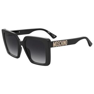 Okulary przeciwsłoneczne MOSCHINO MOS172/S 807 dla kobiet, rozmiar 54 mm. Czarne okulary przeciwsłoneczne MOSCHINO. Za 792,45 zł.
