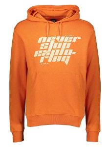 The North Face Bluza w kolorze pomarańczowym rozmiar: M. Pomarańczowe bluzy The North Face, m, bez wzorów, z bawełny, z kapturem. Za 250,35 zł.