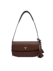 Guess Torebka Danielle HWZG22 27190 Brązowy. Brązowe torebki klasyczne Guess, z aplikacjami, ze skóry, bez dodatków. Za 544,99 zł.