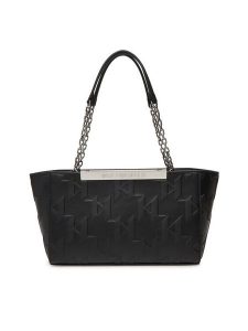 KARL LAGERFELD Torebka A2W30027 Czarny. Czarne torebki klasyczne KARL LAGERFELD, bez wzorów, ze skóry, bez dodatków. Za 579,99 zł.