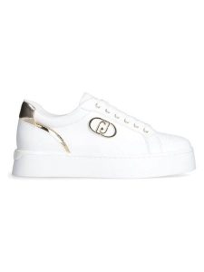 Liu Jo Skórzane sneakersy w kolorze białym rozmiar: 40. Białe trampki Liu Jo, bez wzorów, bez zapięcia. Za 301,64 zł.