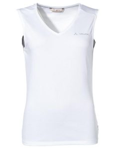 Funktionsshirt W Essential Top. Niebieskie topy Vaude, bez wzorów, bez kołnierzyka, bez ramiączek. Za 115,00 zł.