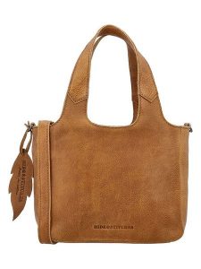 HIDE & STITCHES Skórzana torebka w kolorze jasnobrązowym - 22 x 18 x 12 cm rozmiar: onesize. Brązowe torebki klasyczne HIDE & STITCHES, bez wzorów, z materiału, przez ramię, bez dodatków. Za 304,99 zł.