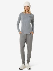 Super.natural Koszulka "Little Heartwood" w kolorze szarym rozmiar: L. Szare bluzki super.natural, l, bez wzorów, z wełny, bez kołnierzyka, bez ramiączek. Za 208,99 zł.