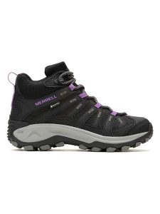 Merrell Buty turystyczne "Claypool 2" w kolorze czarno-fioletowym rozmiar: 39. Czarne buty trekkingowe Merrell, z gore-texu, bez zapięcia. Za 412,88 zł.