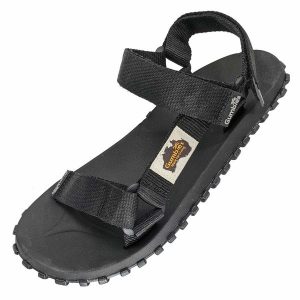 Sandały damskie Gumbies Scrambler Sandals. Niebieskie sandały Gumbies, bez wzorów, bez obcasa, bez zapięcia. Za 135,99 zł.